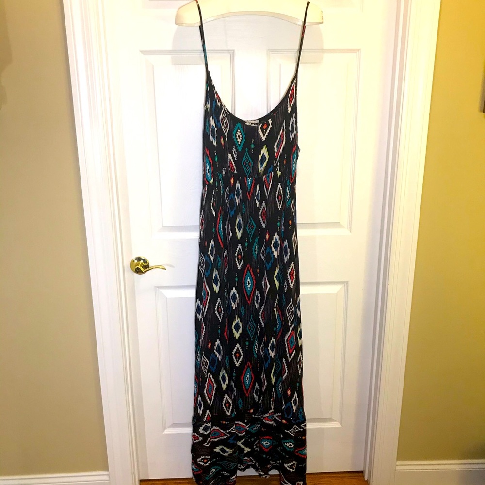 Bellino Aztec Print Maxi Dress